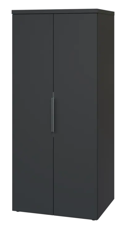 SIST 5 - 82 šatní skříň, 2-dveřová, tyč, 1820x800x600, antracit